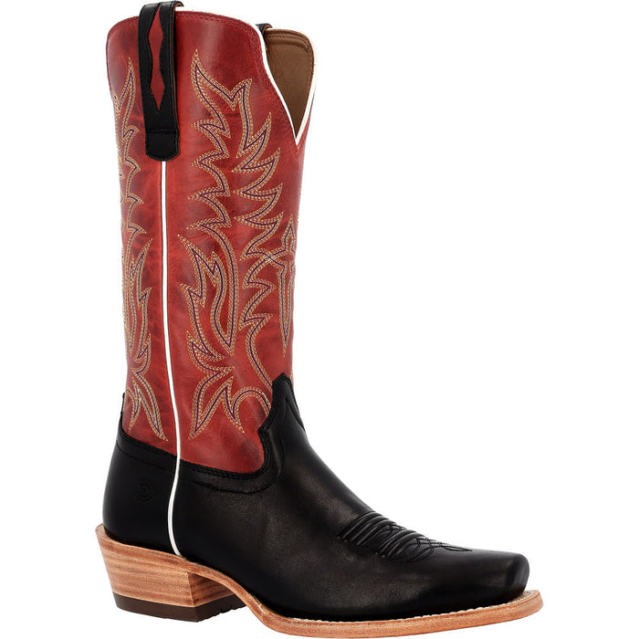 Women's Arena Pro Elite Black Onyx Vamp 13in Jasper Red Top