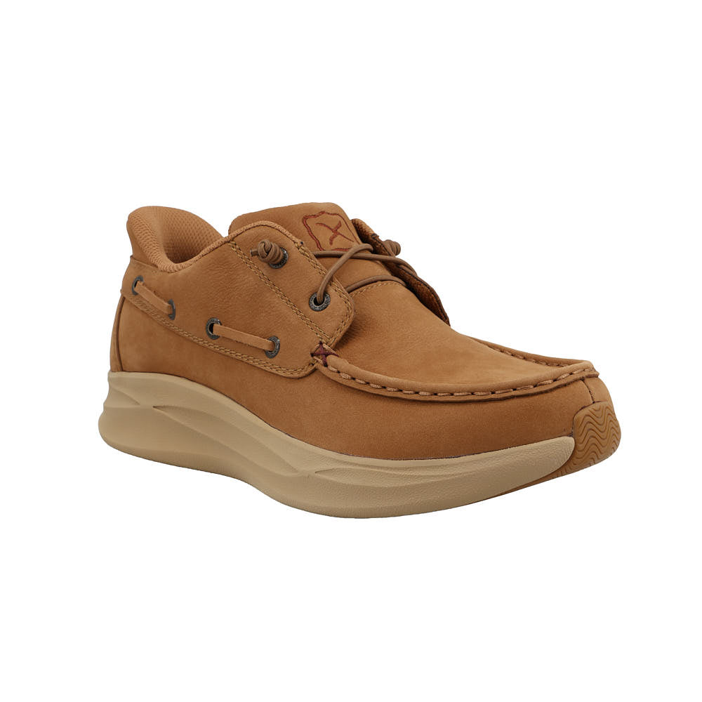 Twisted X Men's FeatherX EZ On Golden Brown Casual Shoe — NRS