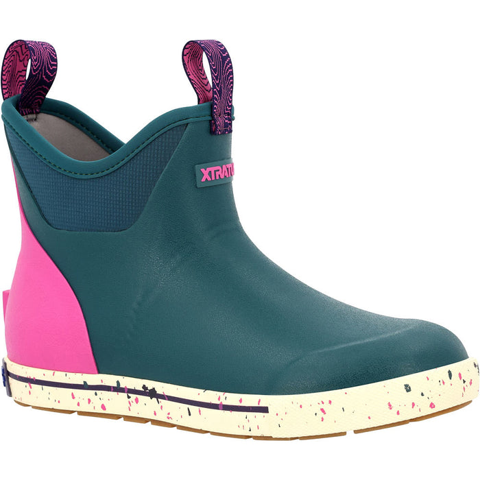 Women's Transformative Teal Camp Ankle Deck Boot