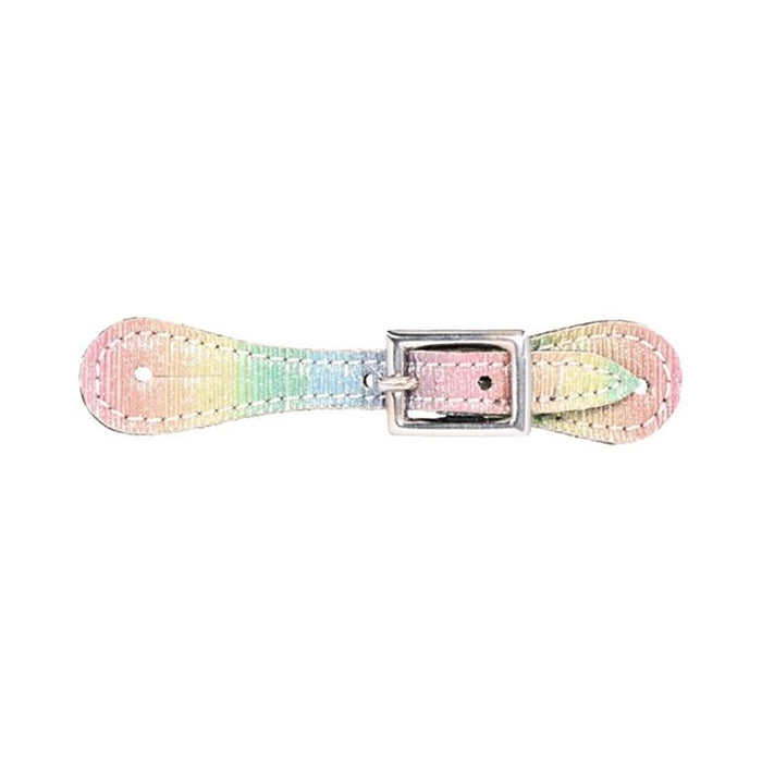 Rainbow Glitter Baby Spur Straps
