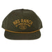 Ranch TX Chocolate Loden & Gold Cap