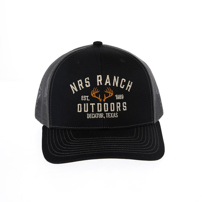 Ranch Decatur Texas Black & Charcoal Cap
