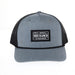 Ranch Grey & Black Rope Cap