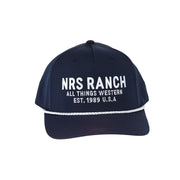 Ranch EST 1989 USA Navy & White Cap