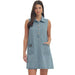 Women's Light Blue Fashion Dress