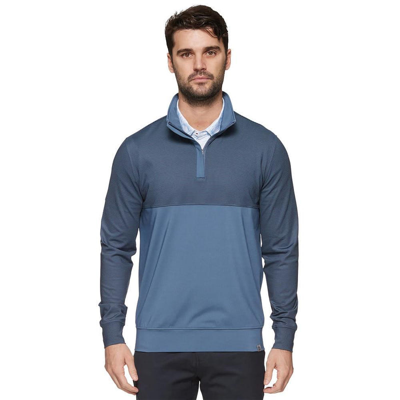 Men's Navy Walton Block Color Pullover