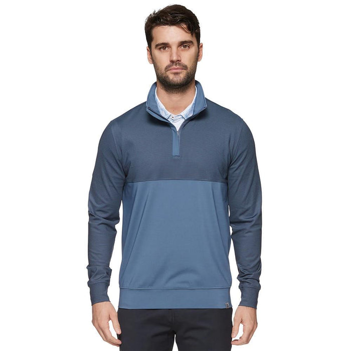 Men's Navy Walton Block Color Pullover