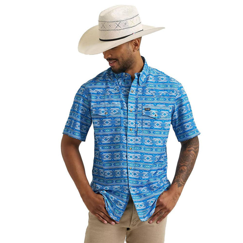 Men's Checotah Cerulean ATG Performance Shirt