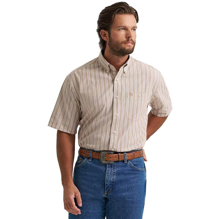 Men's George Strait Sand Stripes Shirt