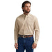 Men's George Strait Tan Print Shirt