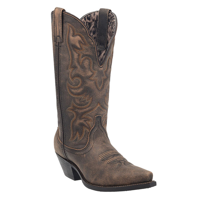 Women's Access Brown Snip Toe Boots