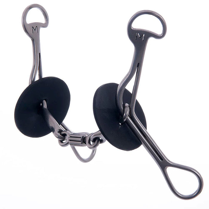 Smooth Dog Bone Roller Medium Gag Bit