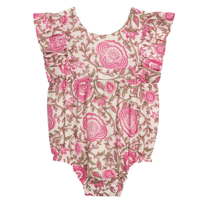 Girl's Floral Print Bubble