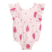 Girl's Feather Print Bubble