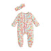 Girl's Multi Floral Sleeper