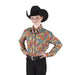 Girl's Woodstock Paisley Vented Top