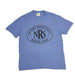 Decatur Texas Oval Logo Mystic Blue Tee Shirt