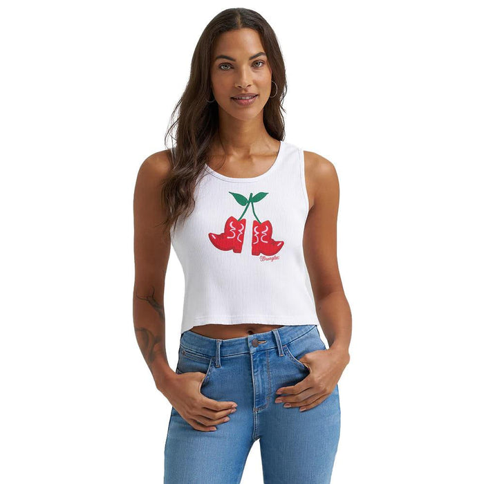 Women's Cherry Boot Tank