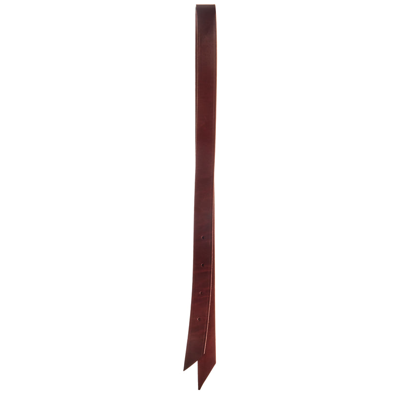 Reinsman Burgundy Leather Latigo Half Breed Off Billet Saddle Strap