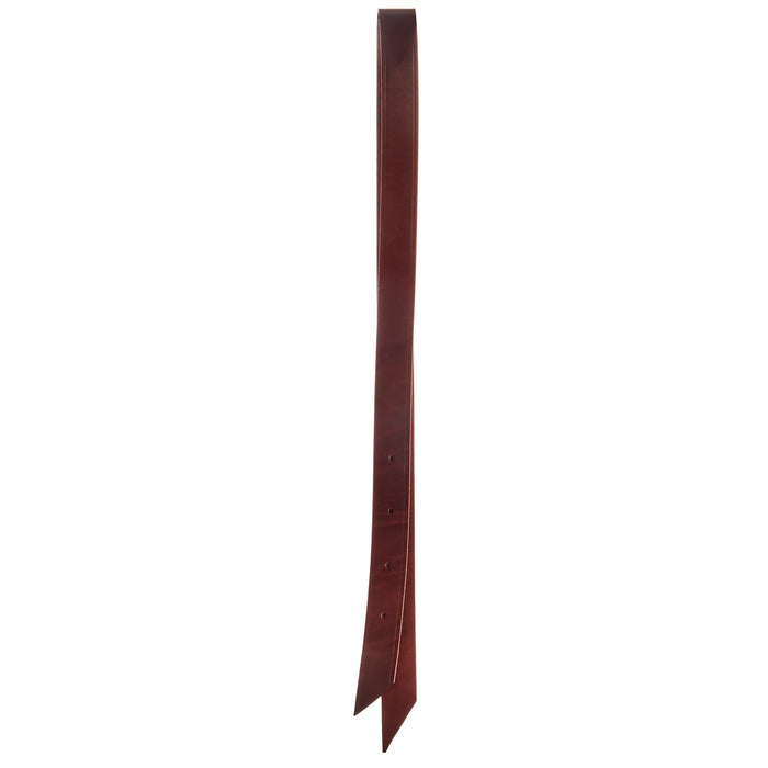 Reinsman Burgundy Leather Latigo Half Breed Off Billet Saddle Strap