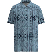 Cowboy Golf Weekender Blue Aztec Polo
