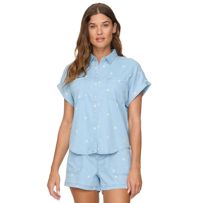 Women's Quincy Star Print Top