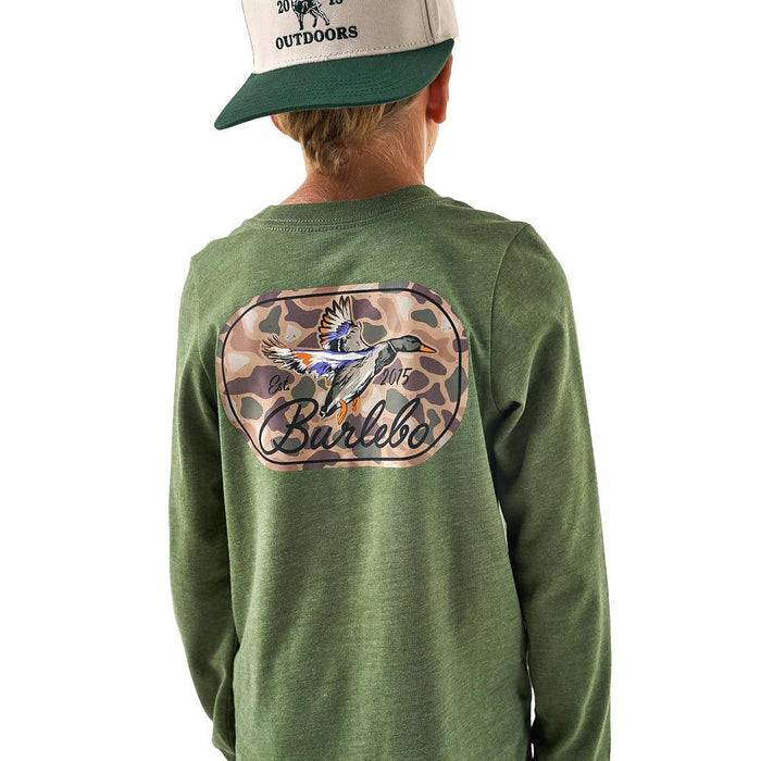 Youth Flying Ducks Long Sleeve Tee Shirt