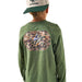 Youth Flying Ducks Long Sleeve Tee Shirt