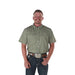 Men's Sage Stars Outdoor Performance Short Sleeve Snap Shirt