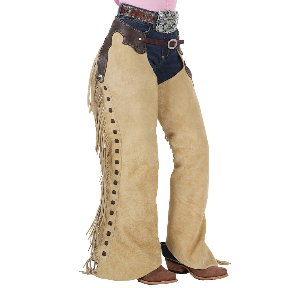 Rockin` Y Saddlery Youth Smooth Out Medium Brown with Chocolate