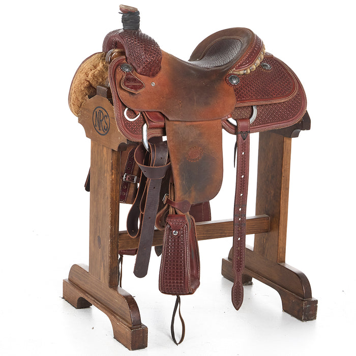 Used 14.5in 1/2 Breed Waffle Team Roper