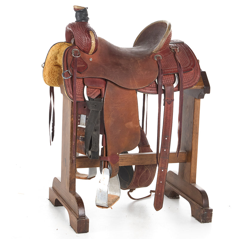 Used 15.5in 1/2 Breed Ranch Roper