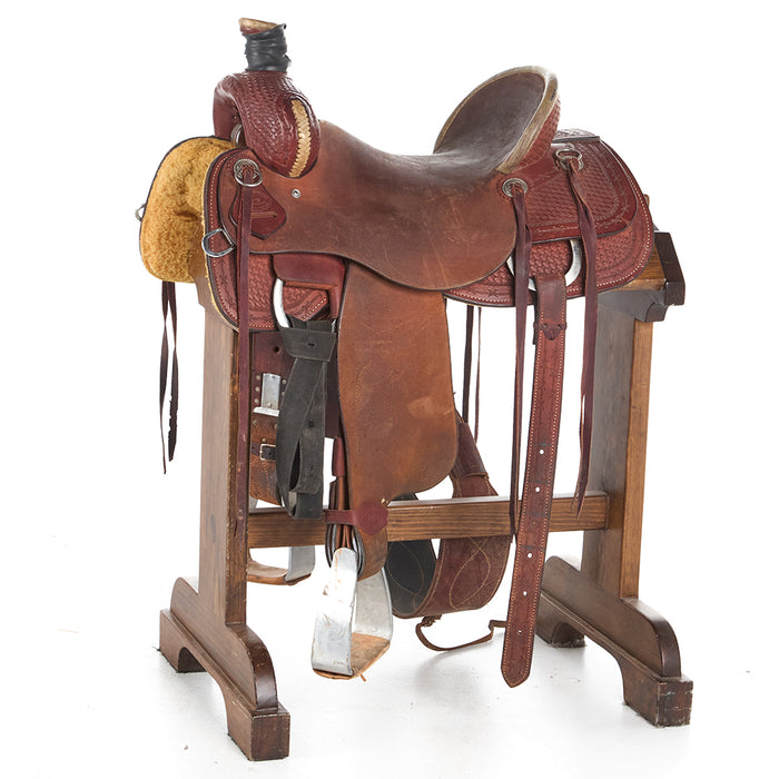 Used 15.5in 1/2 Breed Ranch Roper