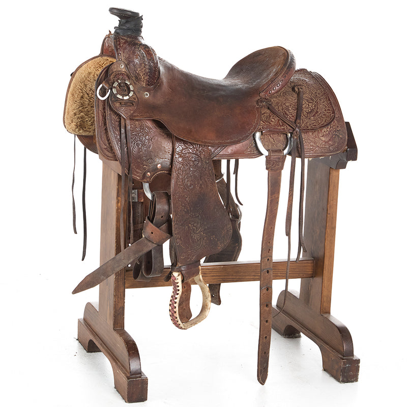 Used 16.5in 1/2 Breed Ranch Roper