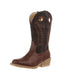 Kid's Brown Faux Vamp 9in Dark Brown Faux Top
