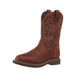Men's LongHaul 11In Saddle Waterproof Round Composite Toe Work Boot