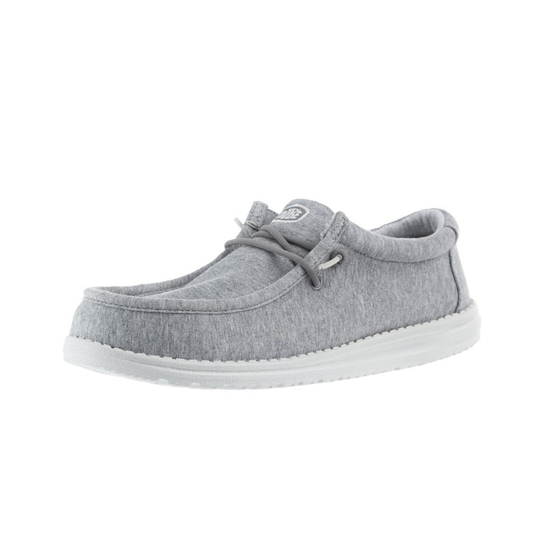 Men's Wally Stretch Jersey Grey Casual