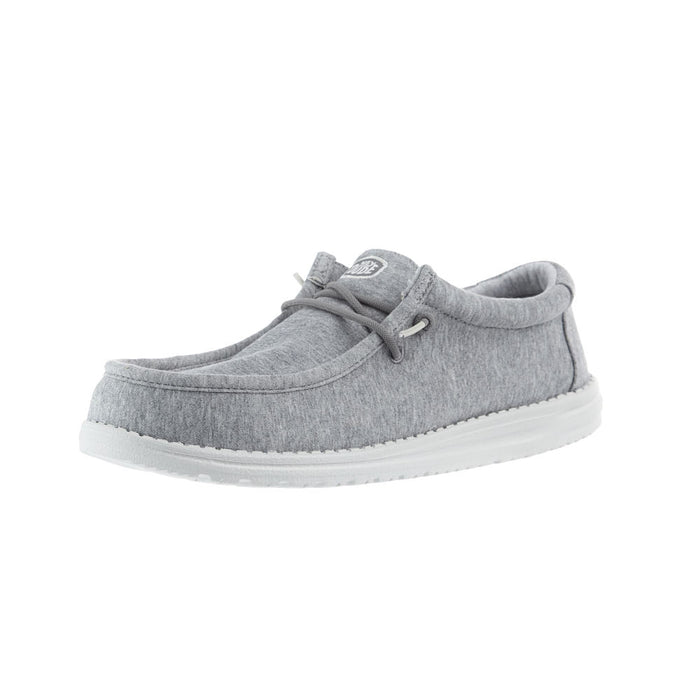 Men's Wally Stretch Jersey Grey Casual
