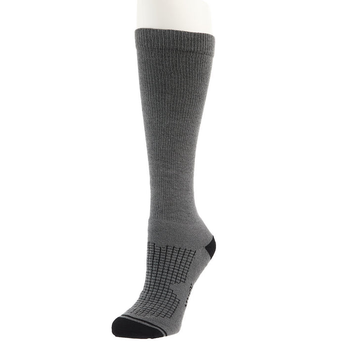 Unisex Grey Lightweight Tall Ultra-Dri Boot Sock