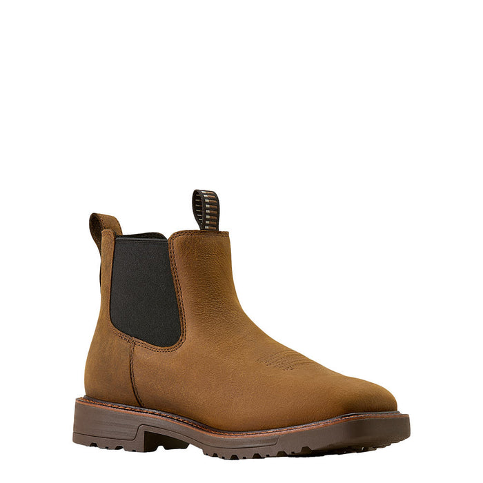 Men's Activator Chelsea 6In Brown Waterproof Wide Square Steel Toe Work Boot