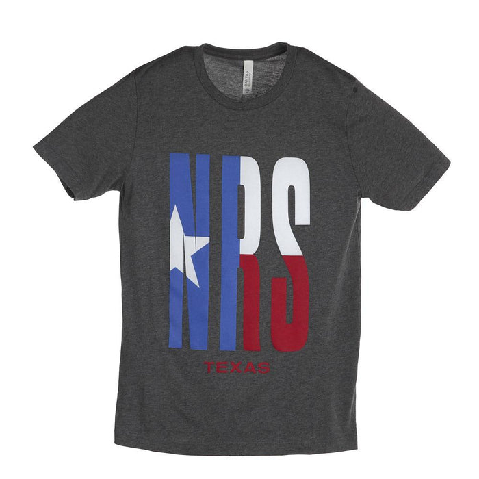 Deep Grey State Flag Logo Tee Shirt
