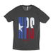 Deep Grey State Flag Logo Tee Shirt