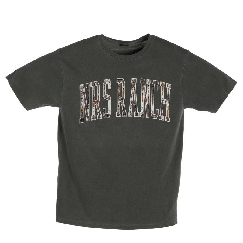 Ranch Olive Camo Logo Tee Shirt