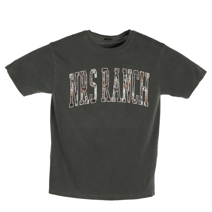 Ranch Olive Camo Logo Tee Shirt