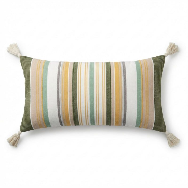 Graystone Meadow Striped Long Pillow