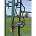 Turquoise Glass Noseband Braided Halter