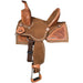 SB Brown 12in Youth Barrel Saddle