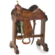 Used 13.5in Marlene Eddleman Circle Y Barrel Saddle