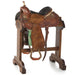 Used 13.5in Marlene Eddleman Circle Y Barrel Saddle