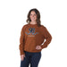 Women's Brown Logo Applique Sweatshirt